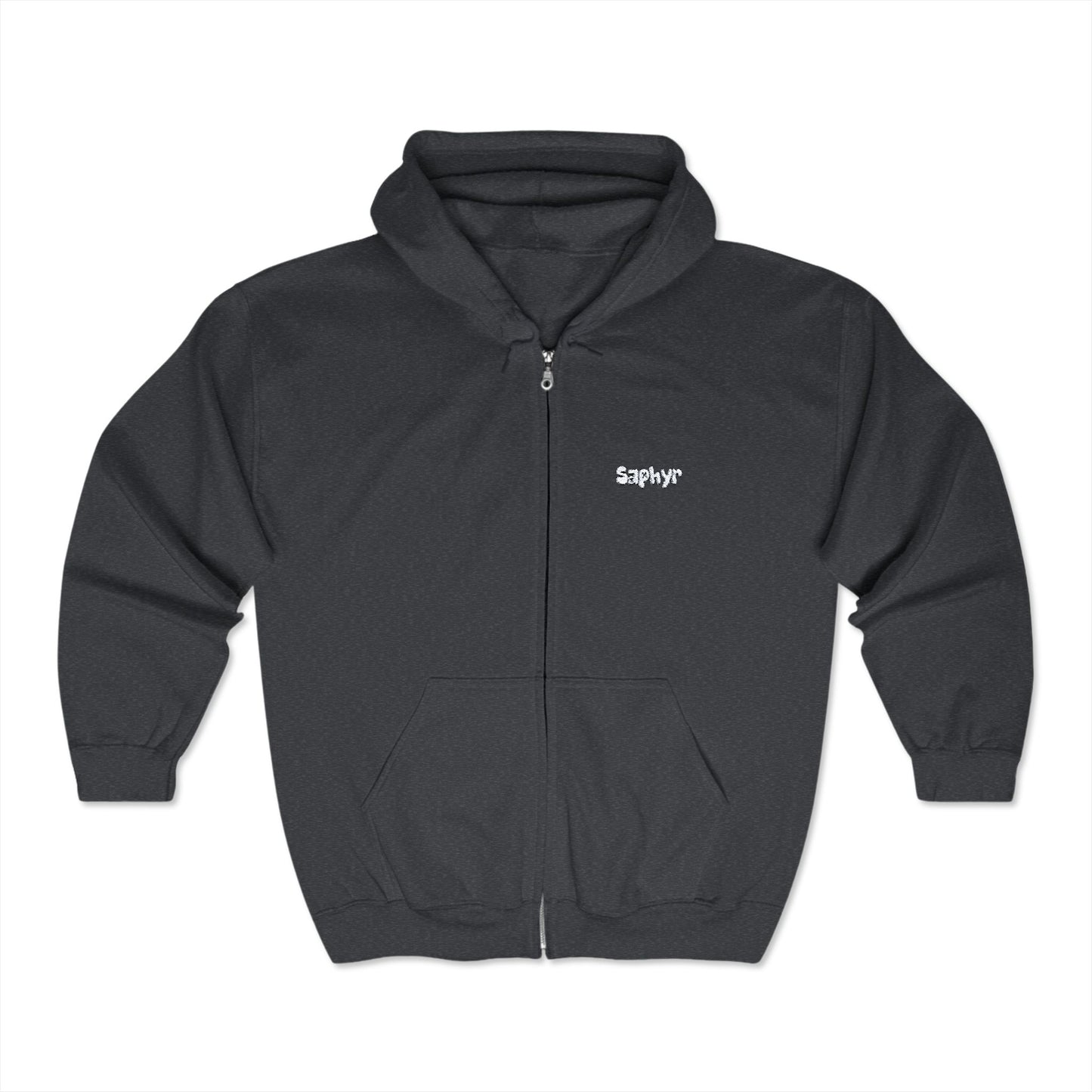 Graffiti Saphyr Logo Hoodisaphyr graffiti full zip up