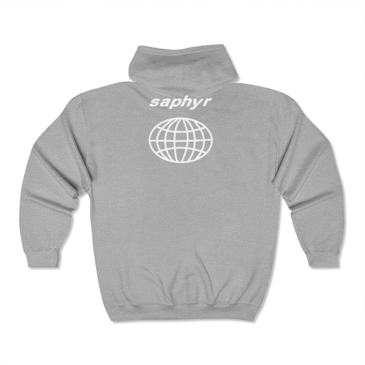 Hoodie - Saphyr Classic Logo Full zip