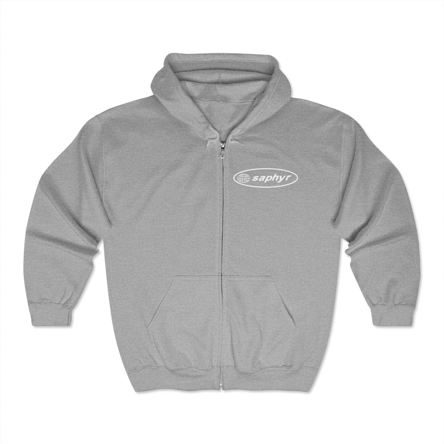 Hoodie - Saphyr Classic Logo Full zip