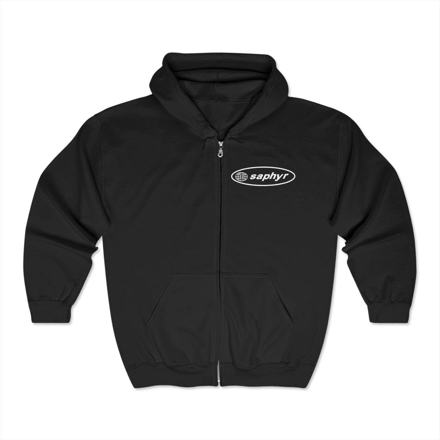 Hoodie - Saphyr Classic Logo Full zip